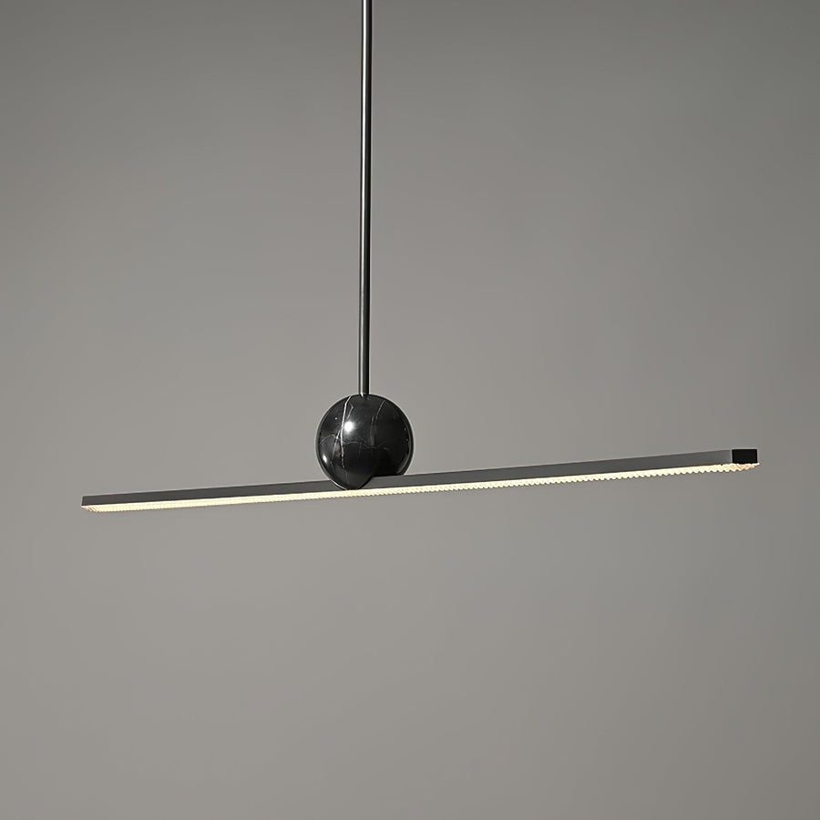 Suspension Mélodie en marbre et métal – vue 4