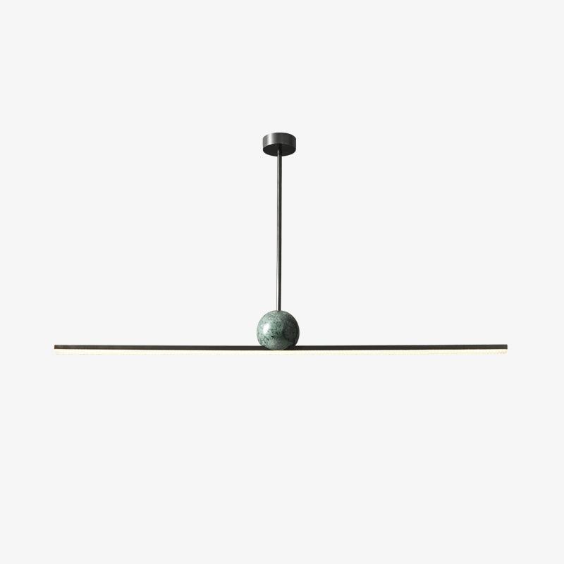 Suspension Mélodie en marbre et métal – vue 5