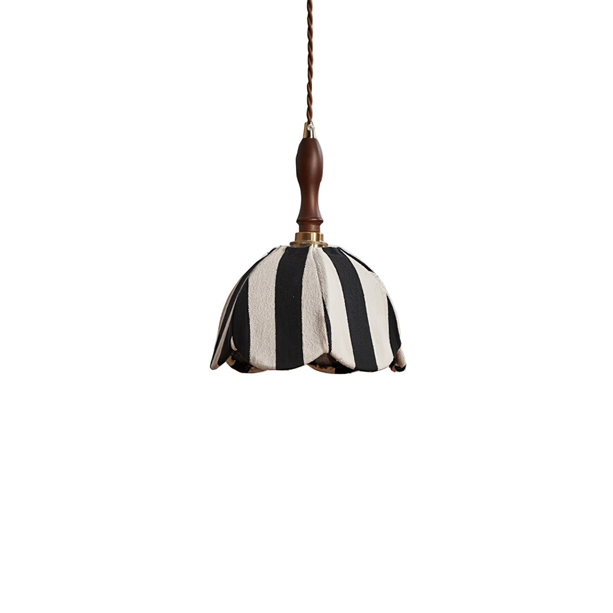 Suspension Ancolie en tissu et métal – vue 24