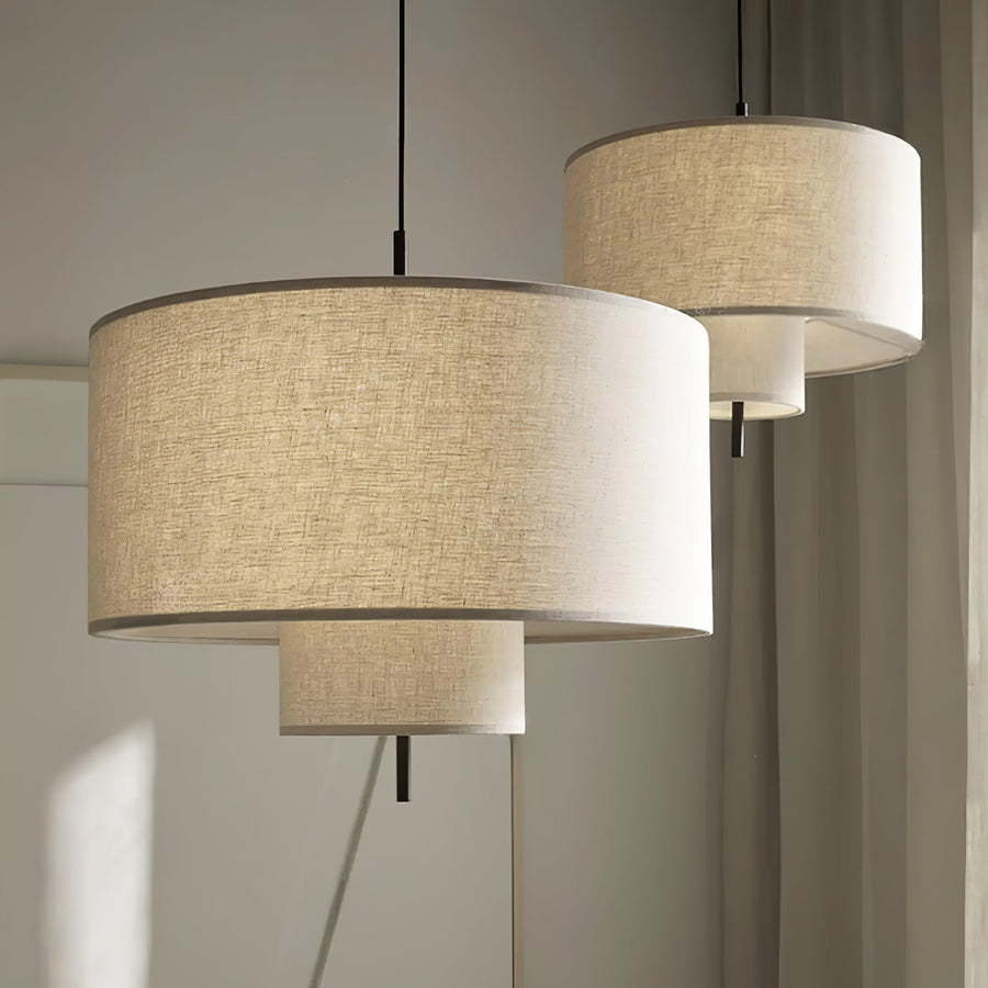 Suspension Sauternes en tissu et métal – vue 2