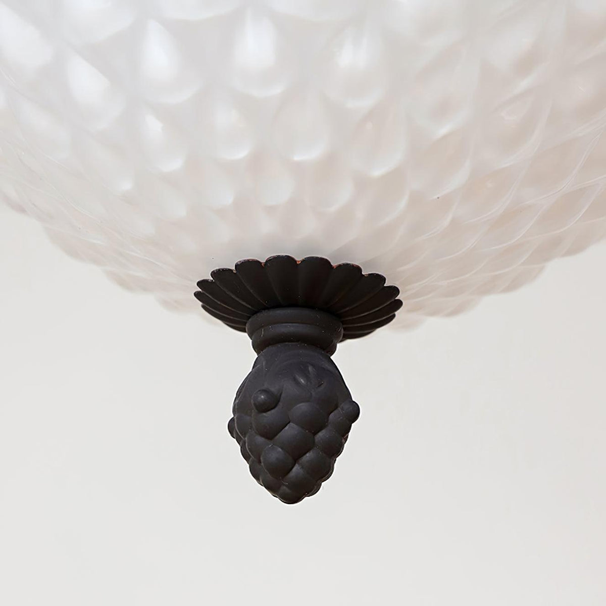 Suspension Troubadour en verre et métal – vue 22