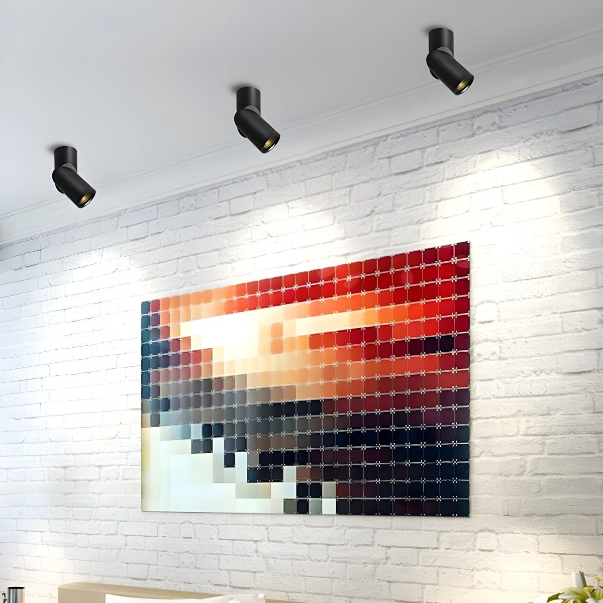 Plafonnier Fuchsia en aluminium – vue 6