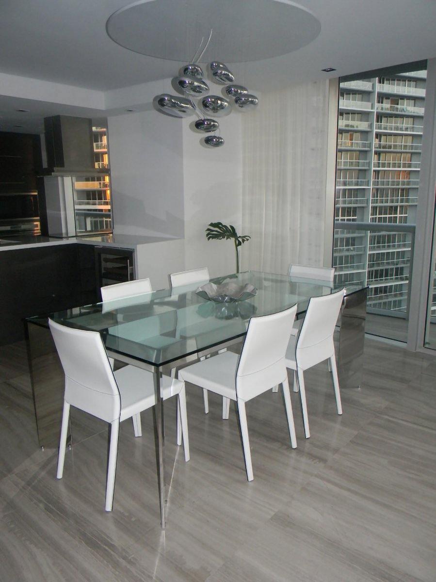 Lustre Andromède en aluminium et verre – vue 43