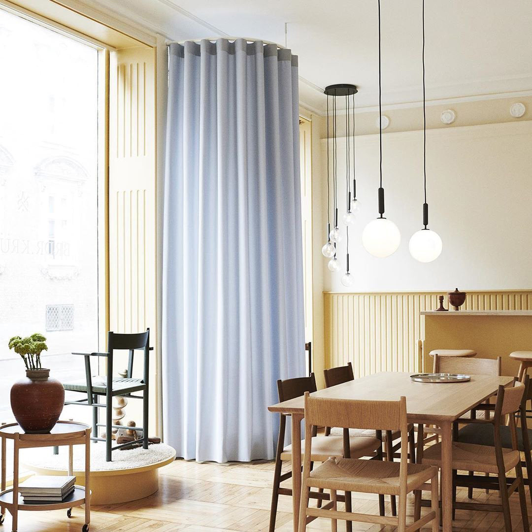Suspension Parvis en verre et laiton – vue 31