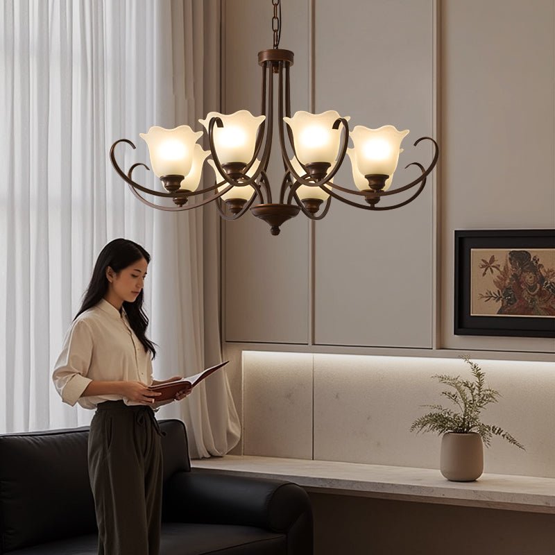Lustre Dolce en verre et métal – vue 46