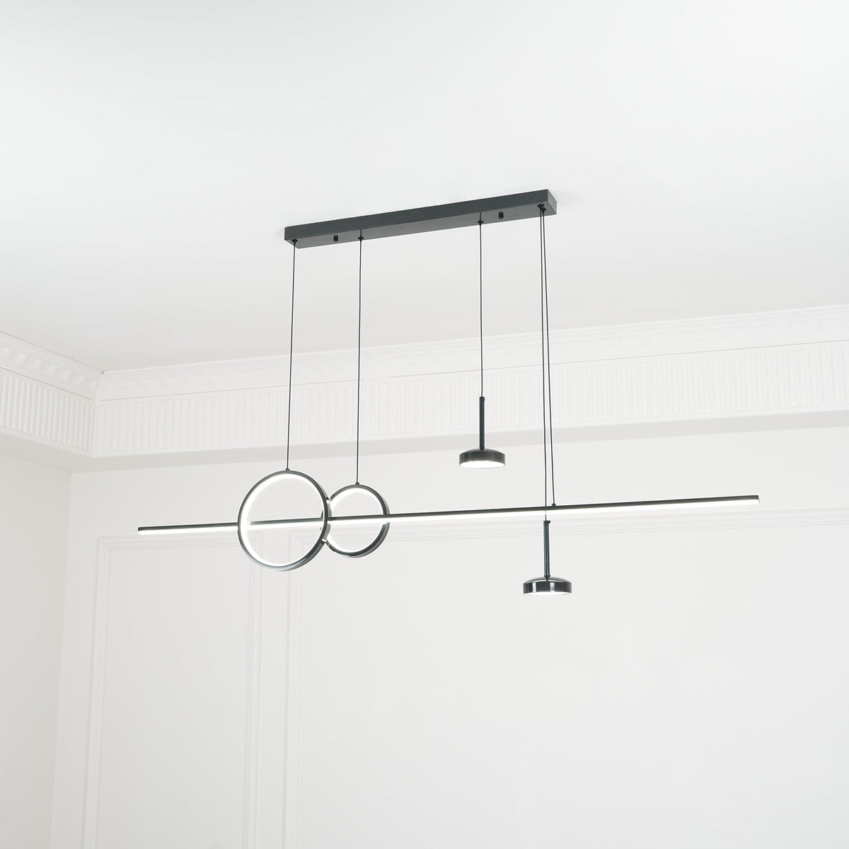 Lustre Girouette en laiton – vue 21