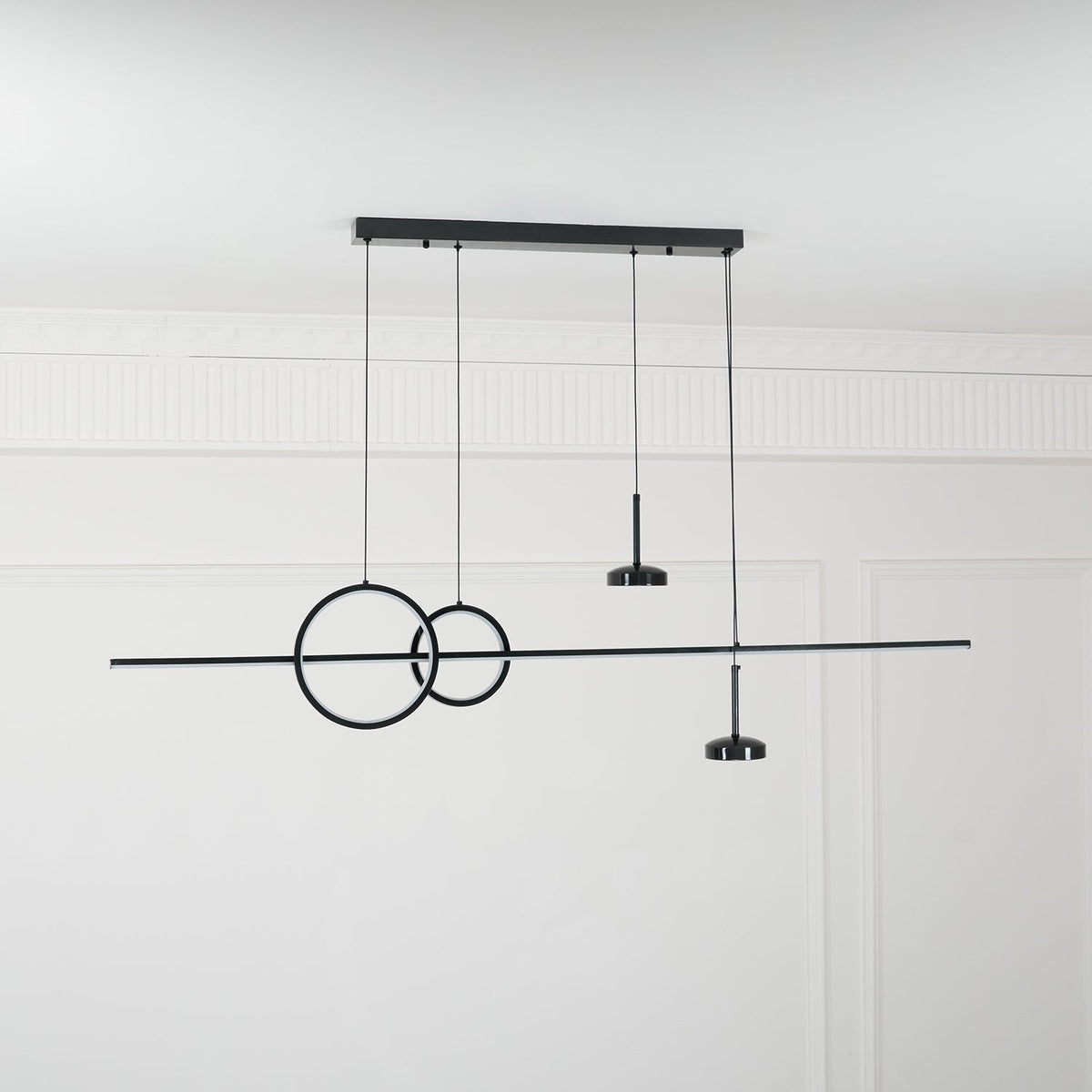 Lustre Girouette en laiton – vue 12