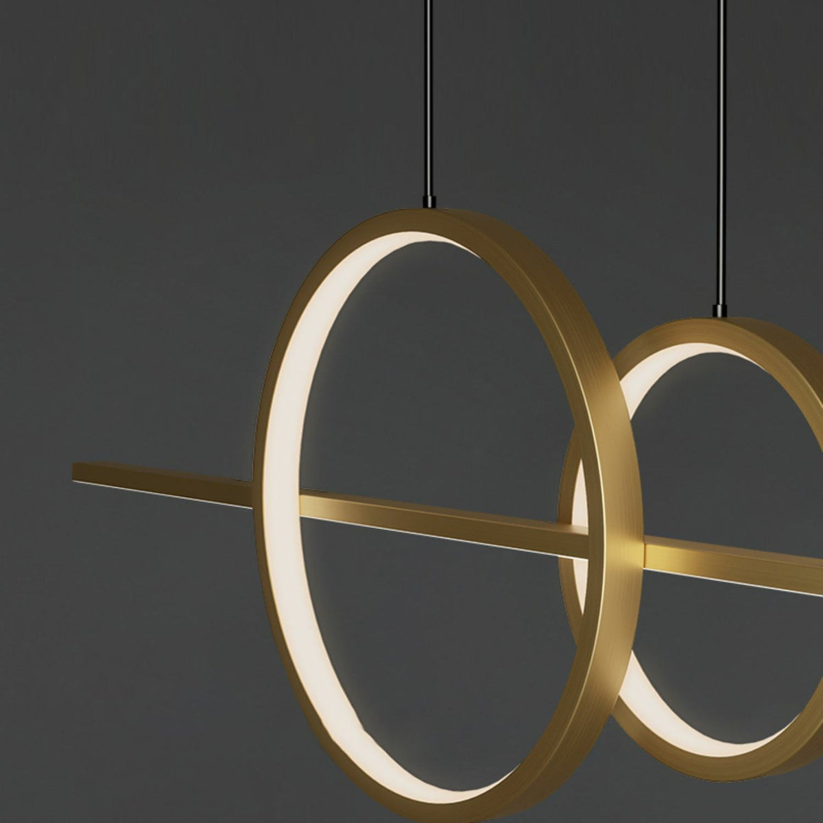 Lustre Girouette en laiton – vue 9