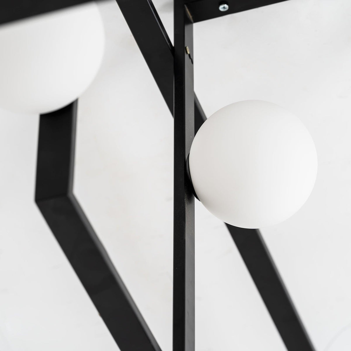 Lustre Aragon en verre et laiton – vue 36