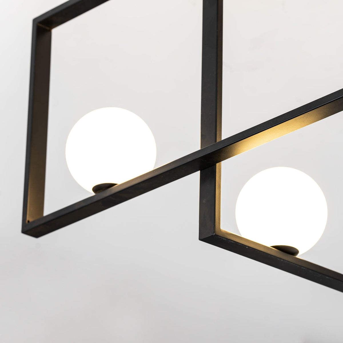 Lustre Aragon en verre et laiton – vue 42