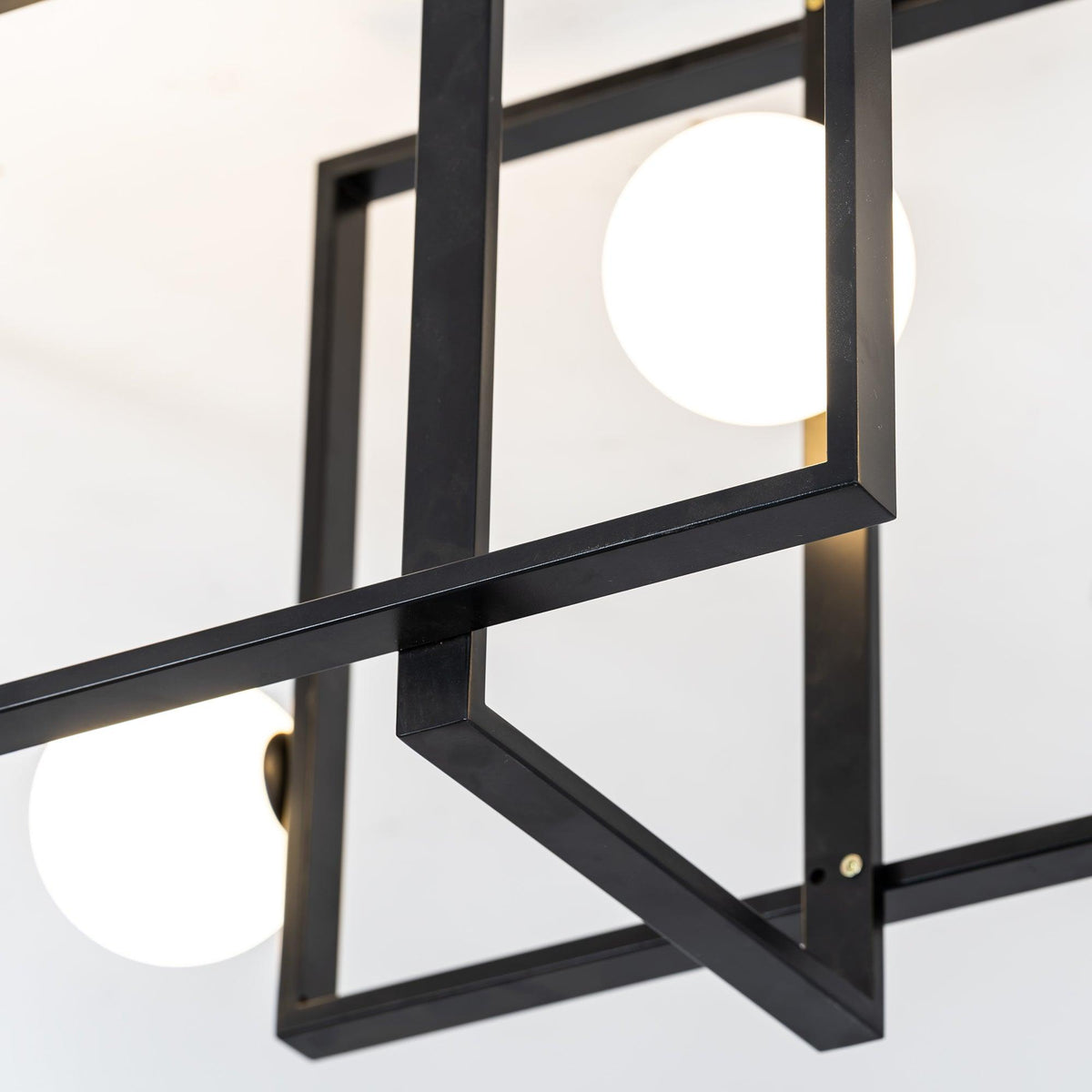 Lustre Aragon en verre et laiton – vue 43