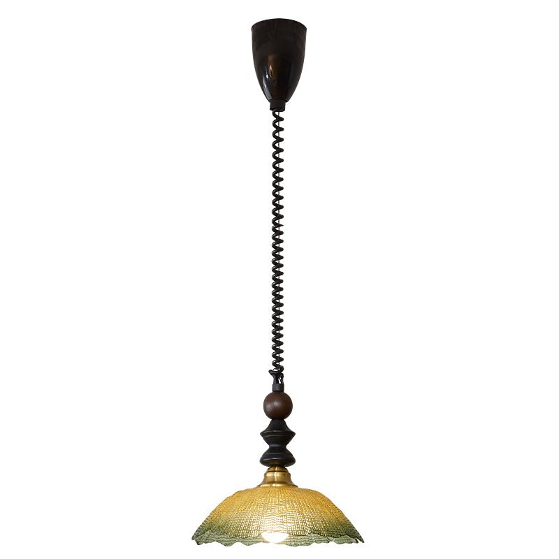 Suspension Atlas en bois et verre – vue 48