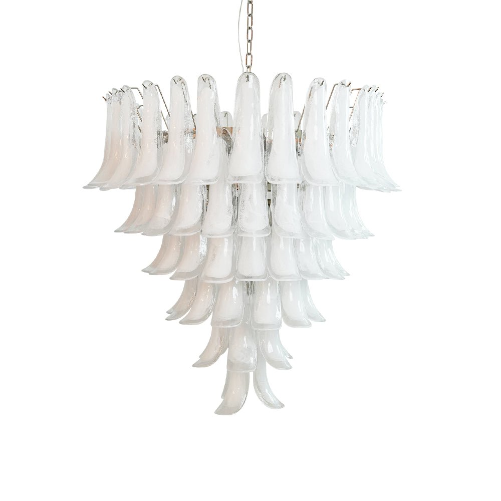 Lustre Colombe en verre et métal – vue 21