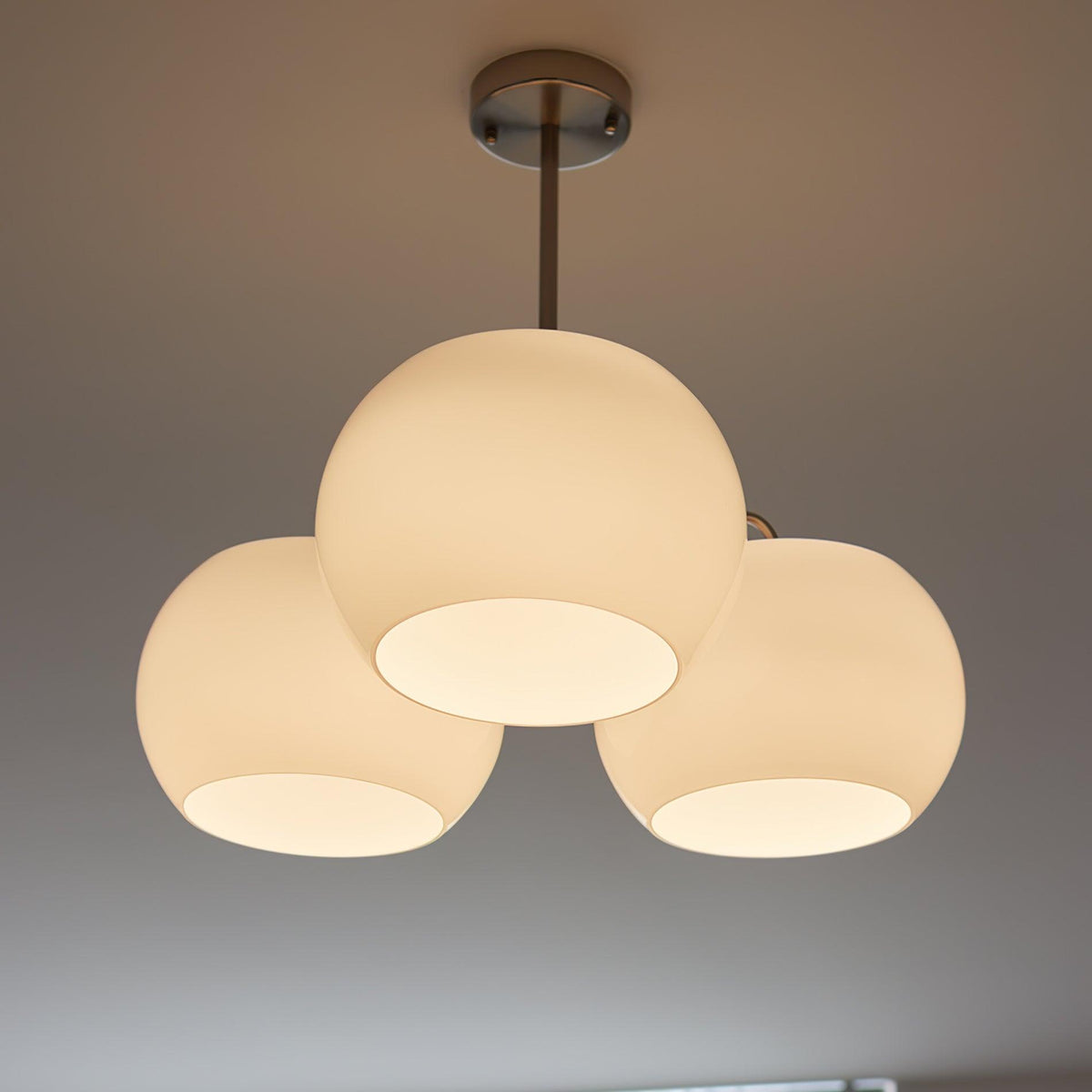 Lustre Rosalinde en verre et métal – vue 34