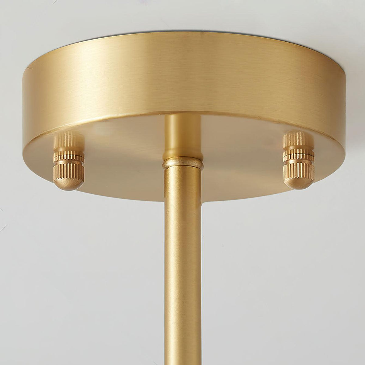 Lustre Sierra en verre et cuivre – vue 8