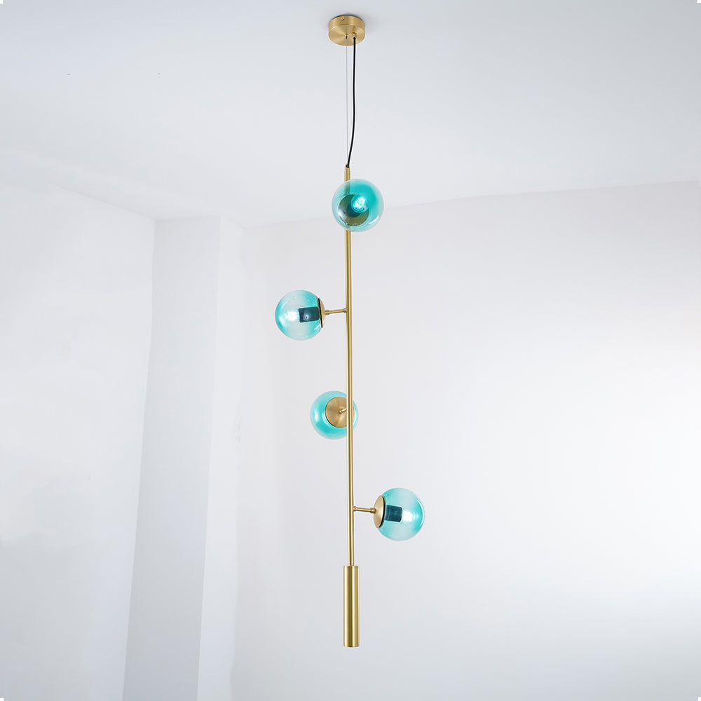 Suspension Citronnelle en verre et laiton – vue 58