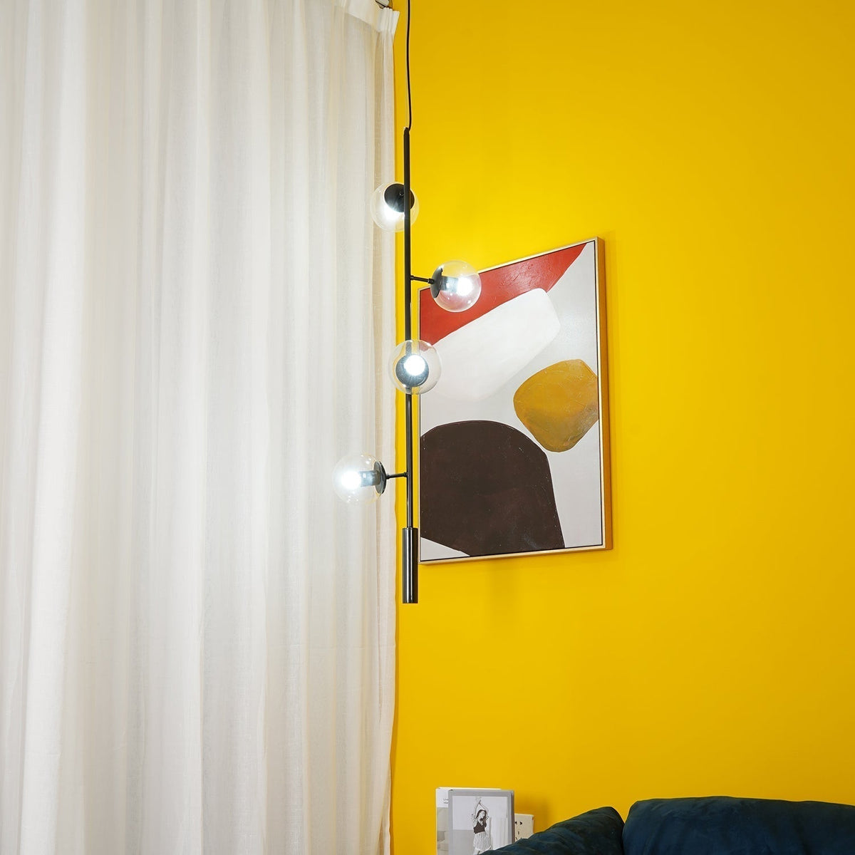 Suspension Citronnelle en verre et laiton – vue 52