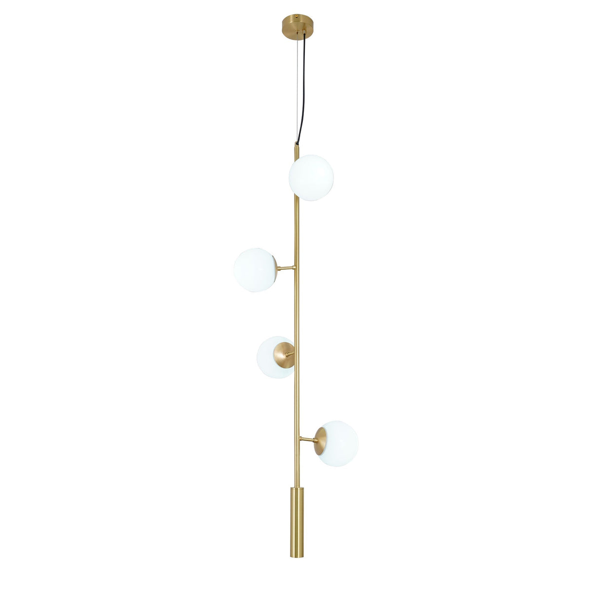 Suspension Citronnelle en verre et laiton – vue 50