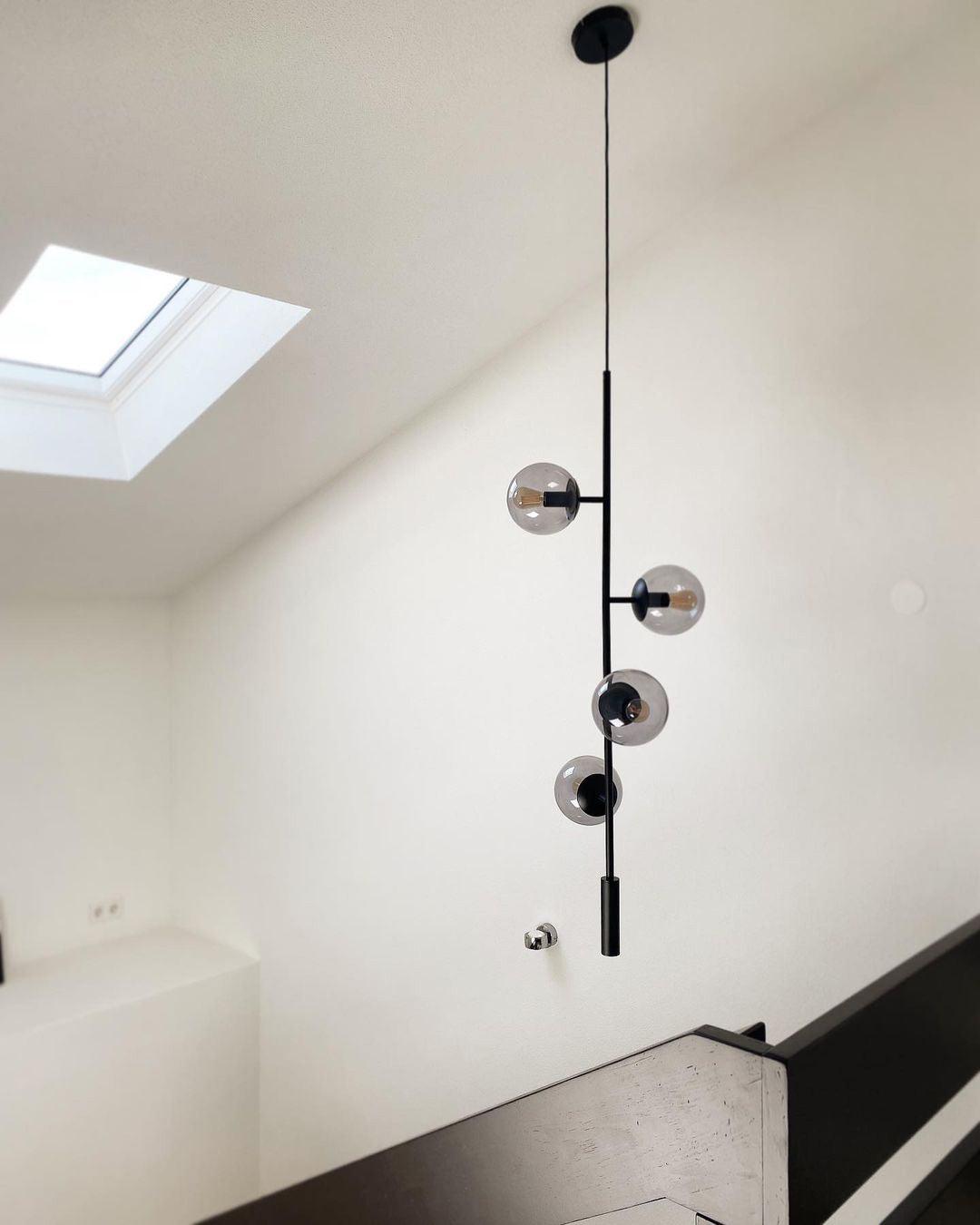 Suspension Citronnelle en verre et laiton – vue 13