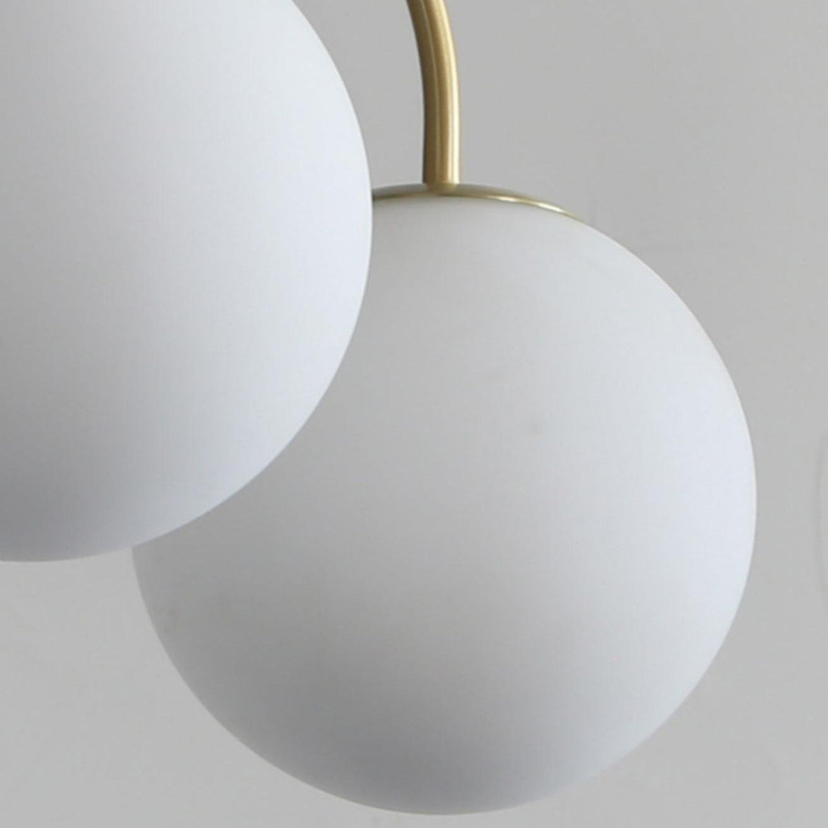Lustre Cordes en laiton et verre – vue 7