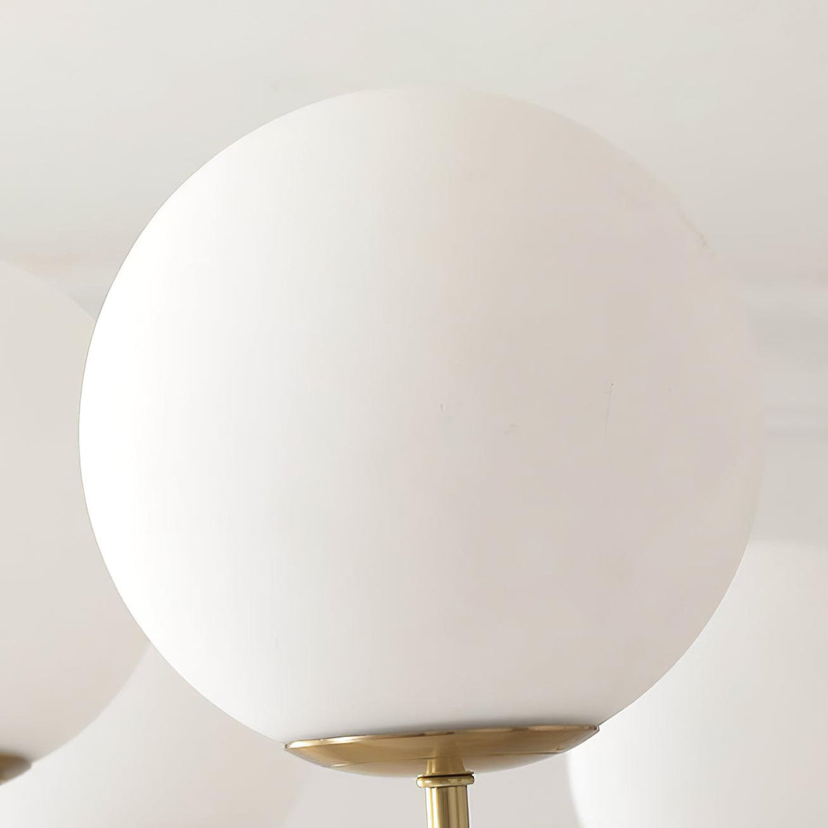 Lustre Cordes en laiton et verre – vue 11