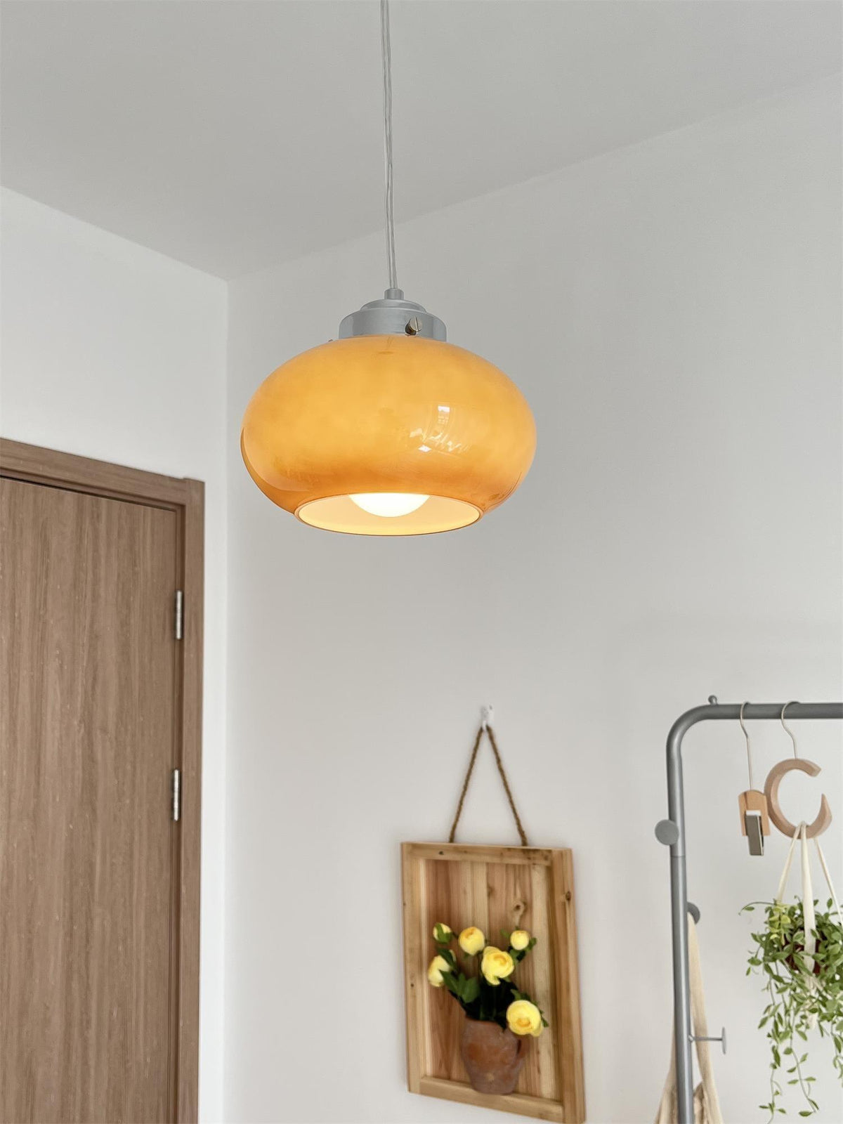 Suspension Bijou en verre et fer – vue 16