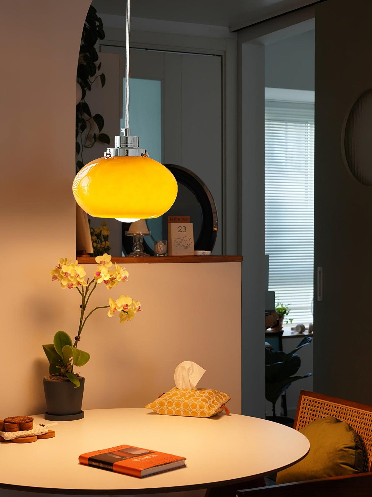 Suspension Bijou en verre et fer – vue 22