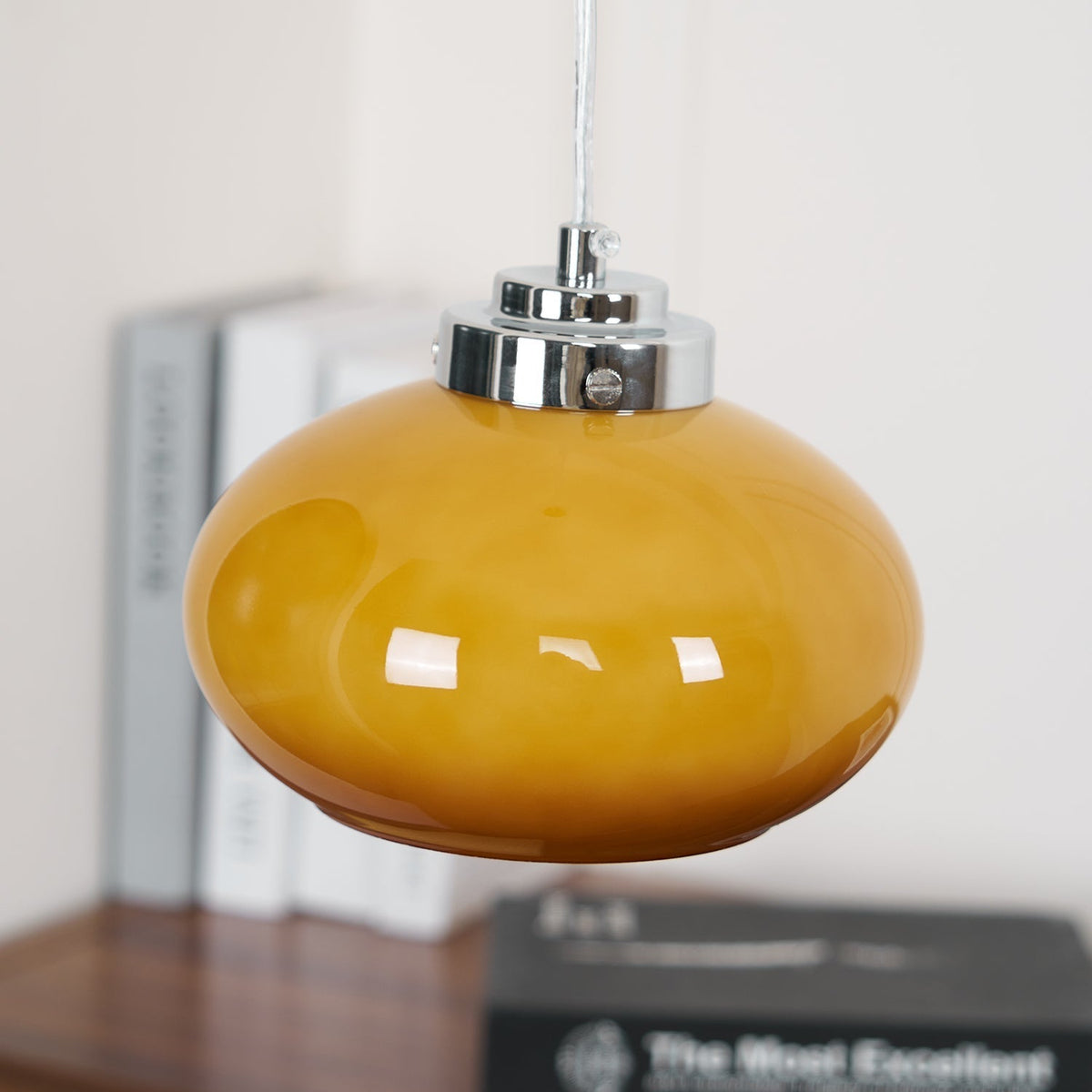 Suspension Bijou en verre et fer – vue 13