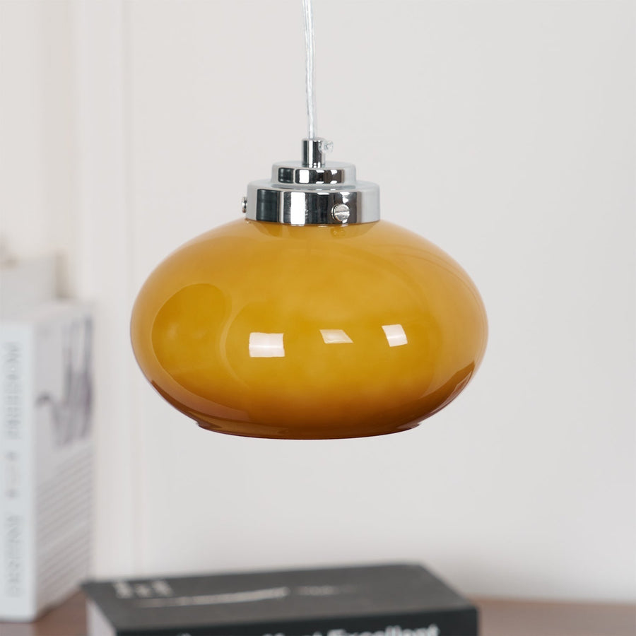 Suspension Bijou en verre et fer – vue 5