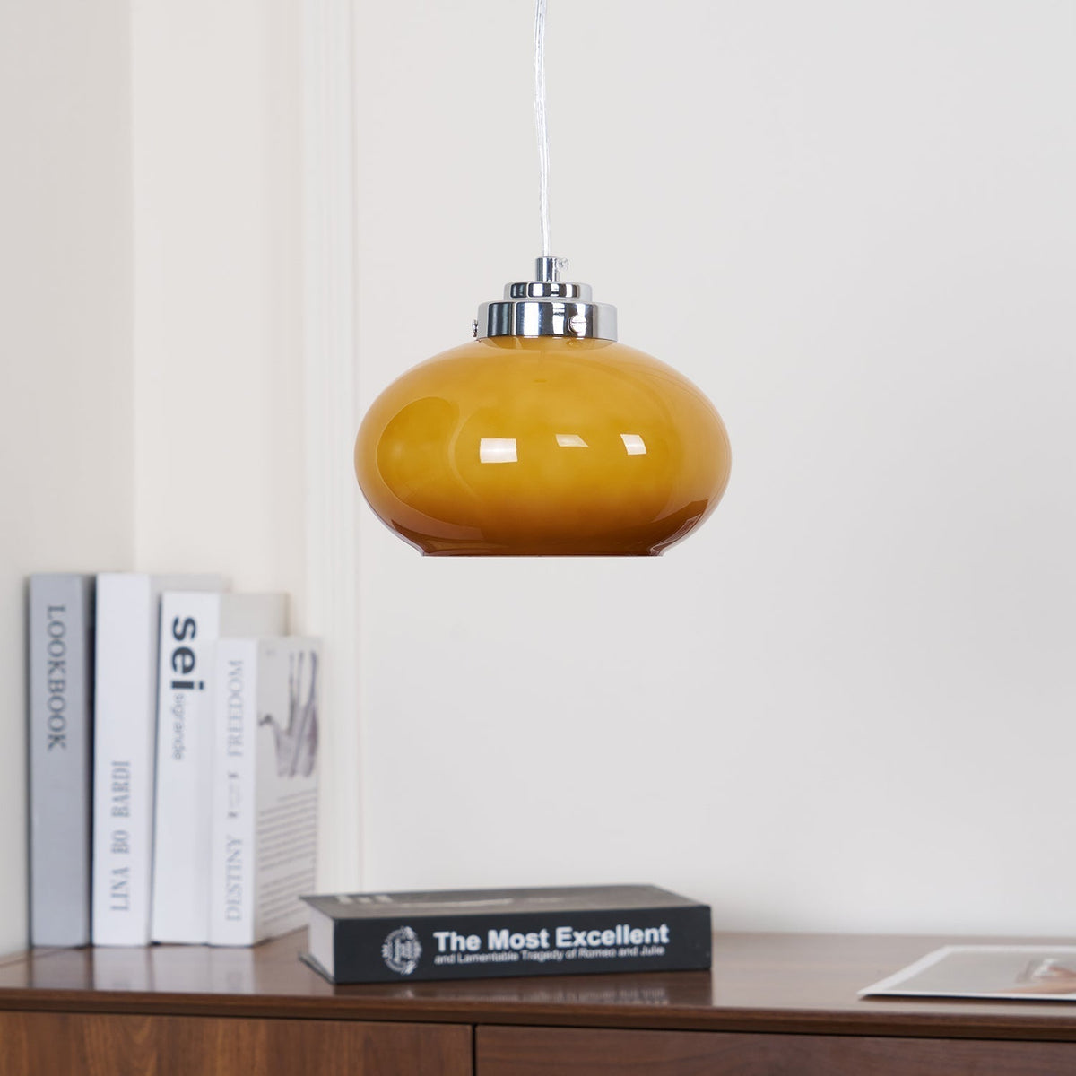 Suspension Bijou en verre et fer – vue 32