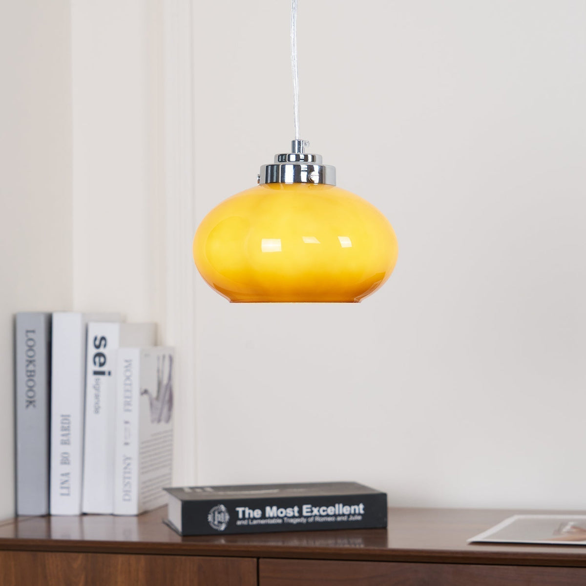 Suspension Bijou en verre et fer – vue 33