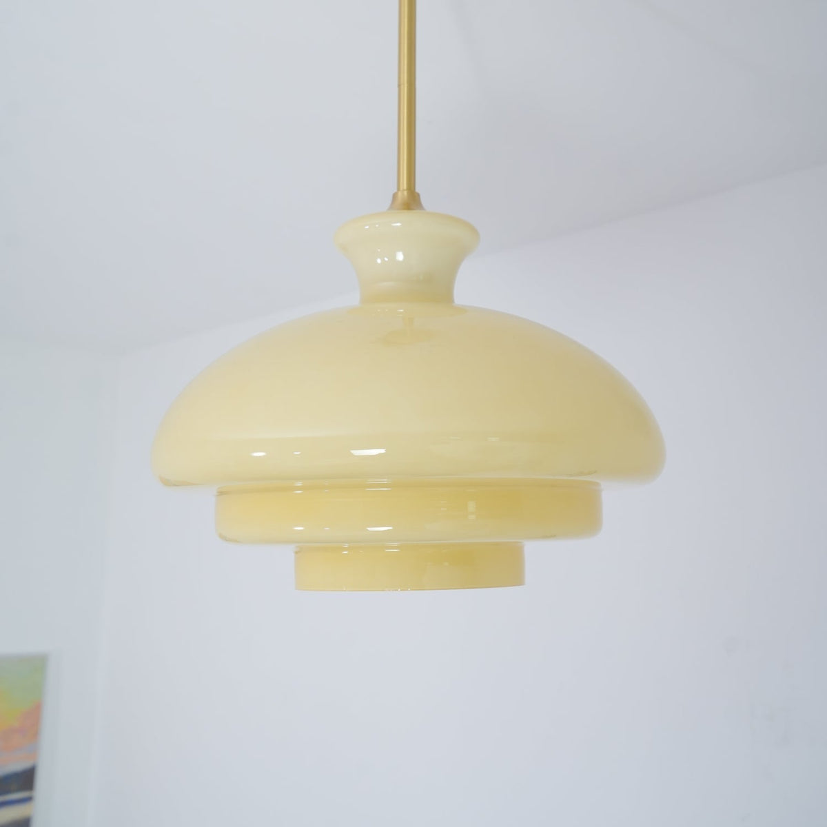 Suspension Mélie en verre et fer – vue 17
