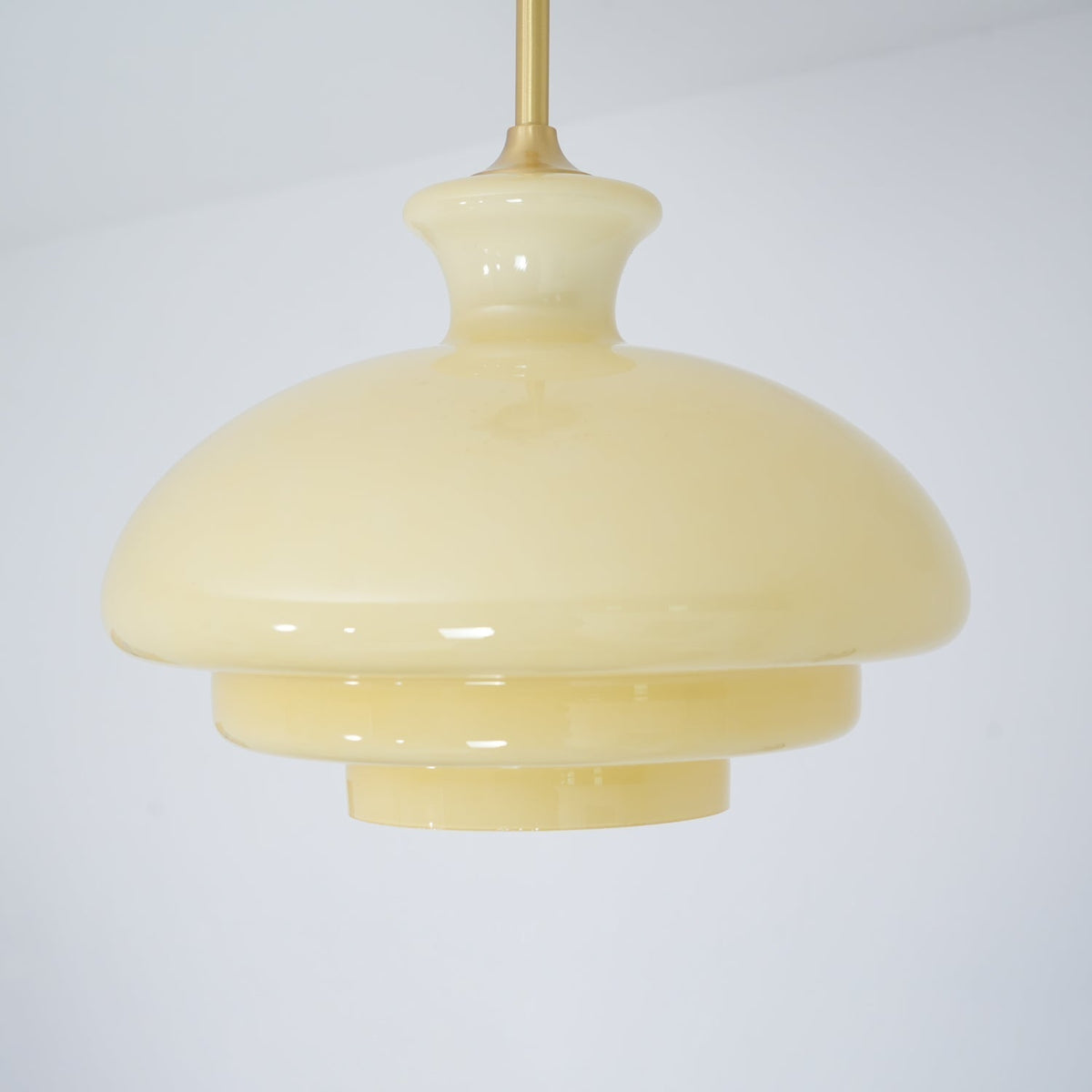 Suspension Mélie en verre et fer – vue 8