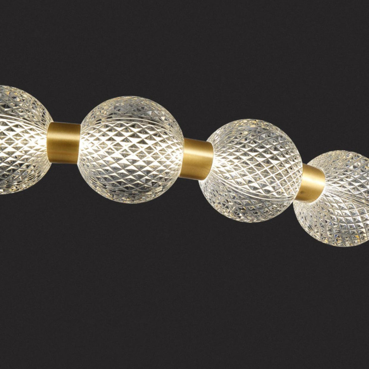 Lustre Séraphine en laiton – vue 27
