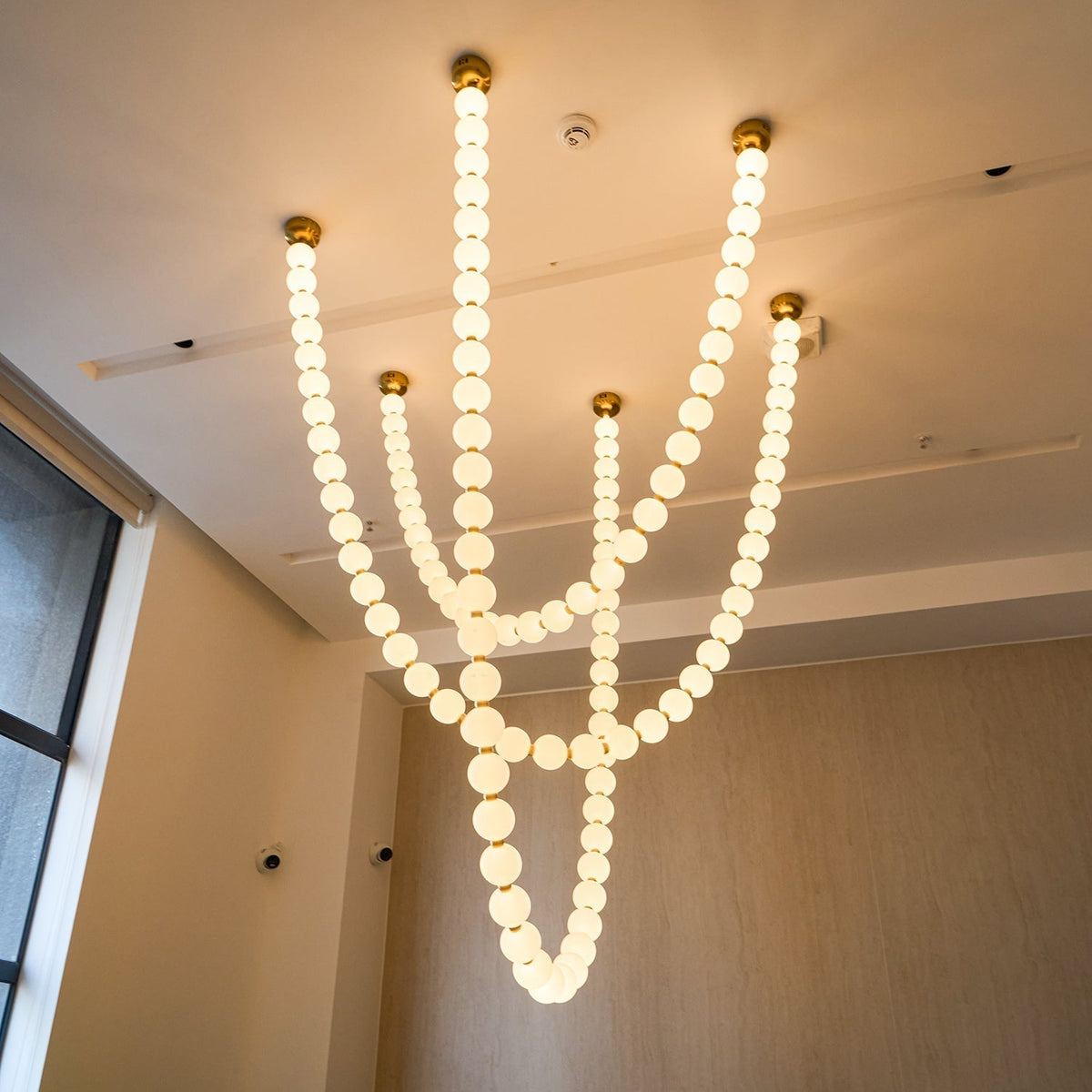Lustre Cumulus en laiton – vue 55