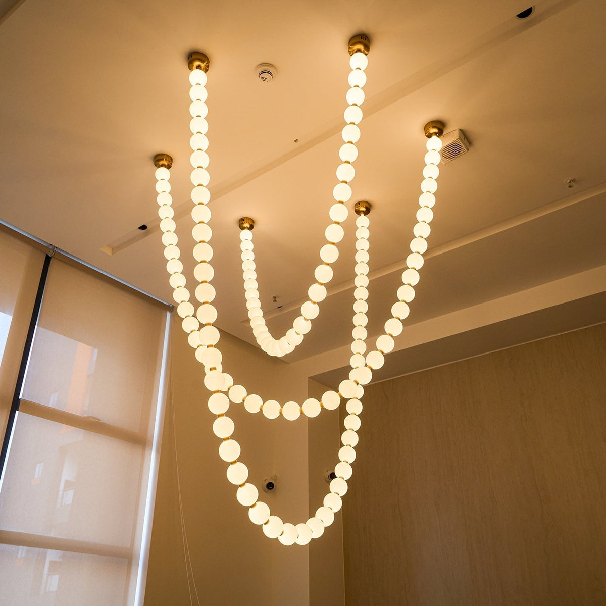 Lustre Cumulus en laiton – vue 88