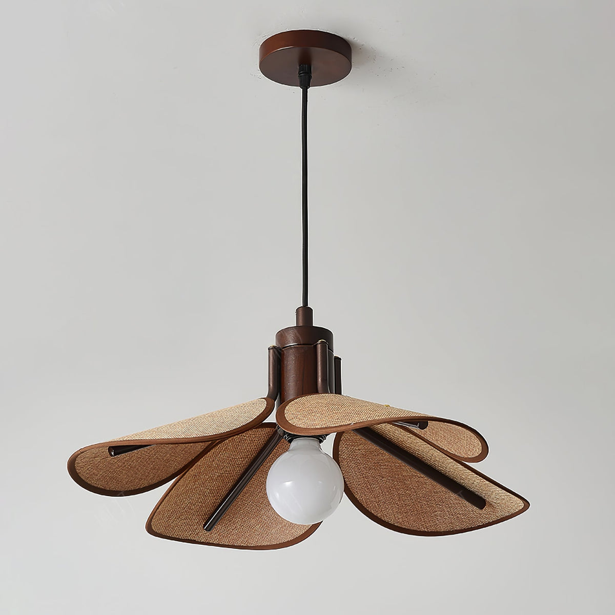 Suspension Goélette en bois et tissu – vue 17