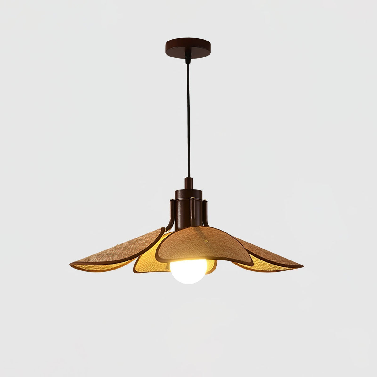 Suspension Goélette en bois et tissu – vue 29