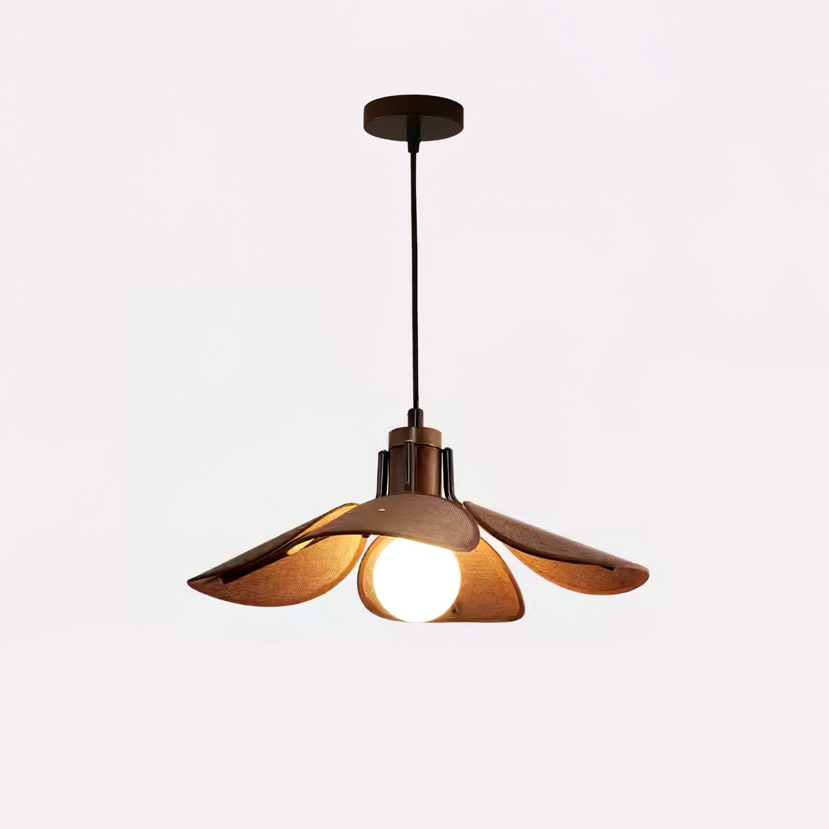 Suspension Goélette en bois et tissu – vue 19