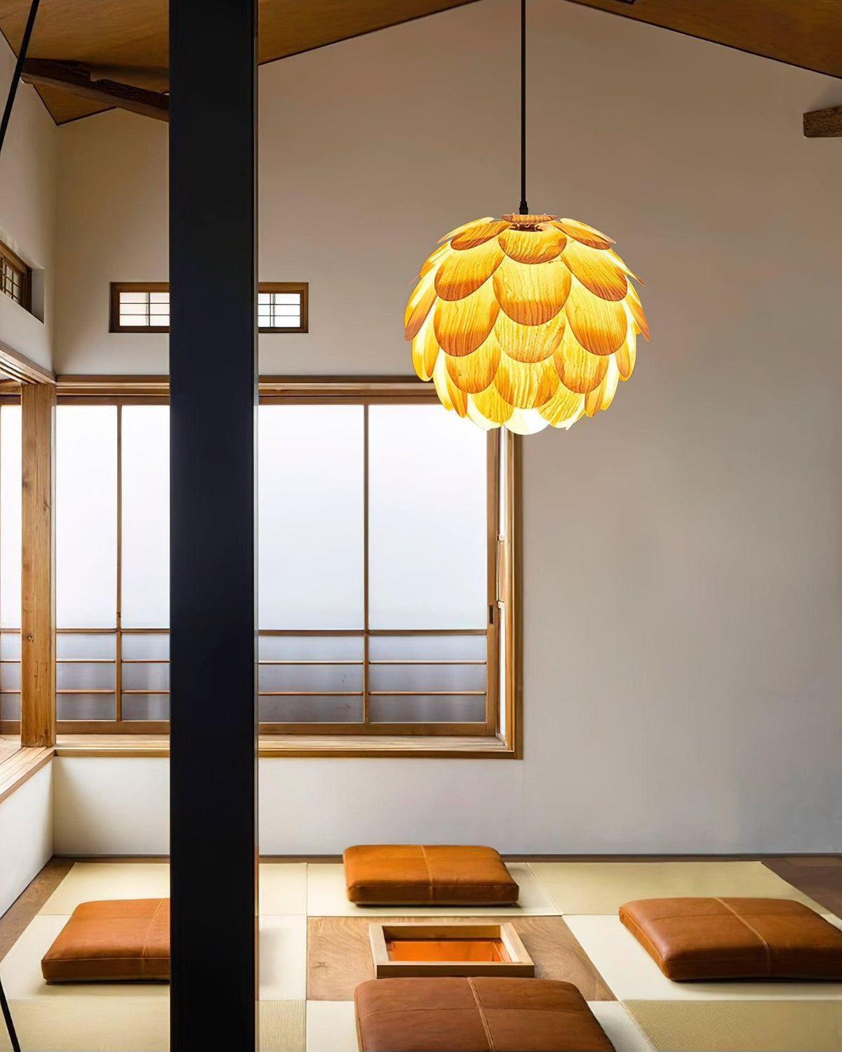 Suspension Bellevue en bois – vue 6