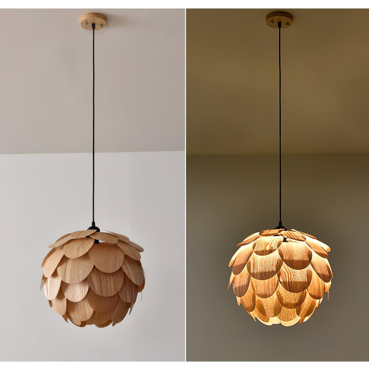 Suspension Bellevue en bois – vue 21