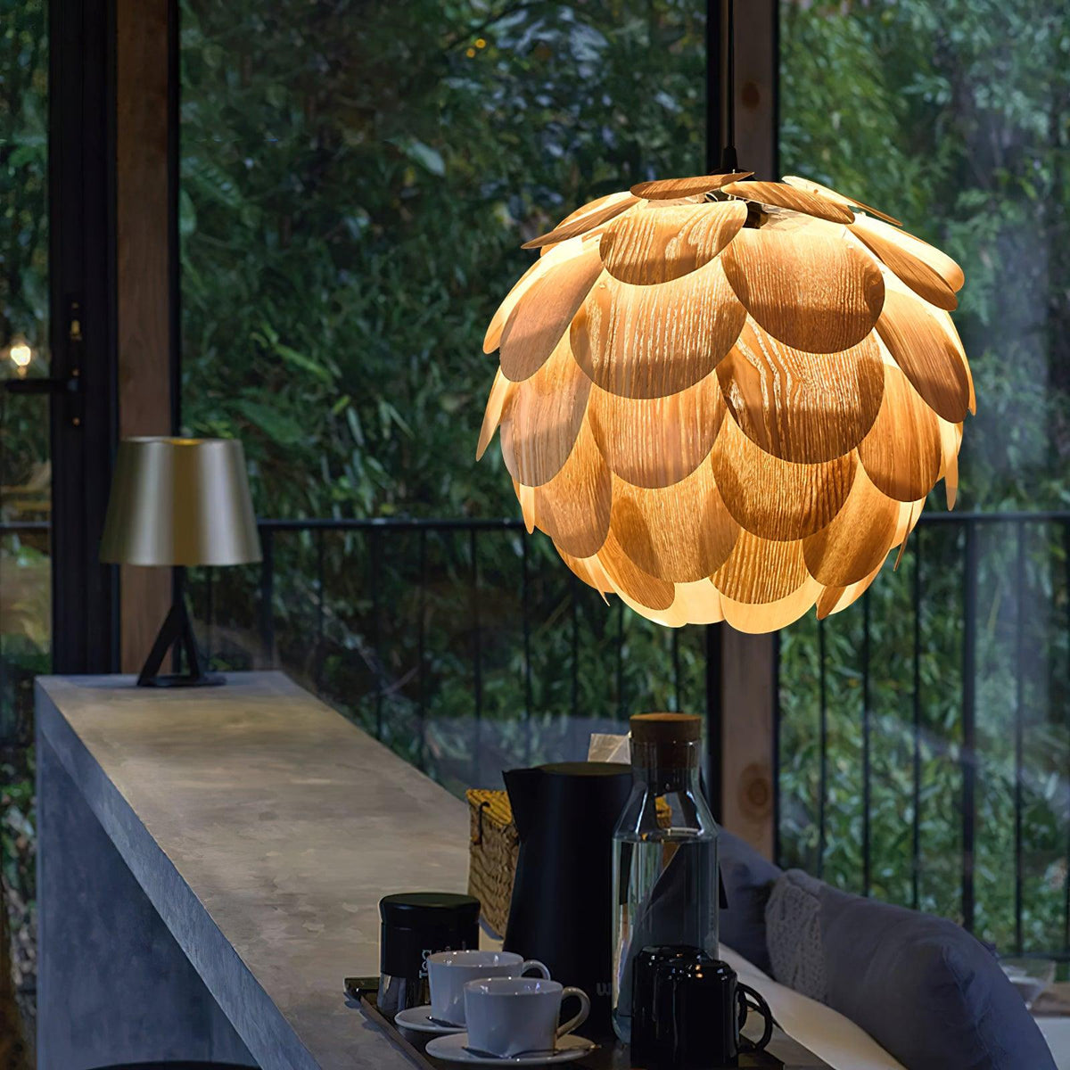 Suspension Bellevue en bois – vue 16