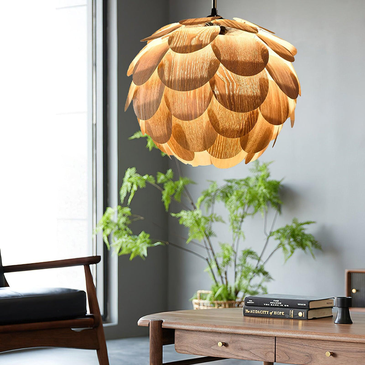 Suspension Bellevue en bois – vue 31