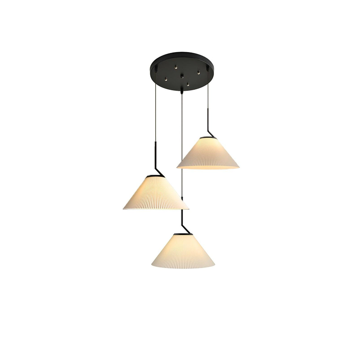 Suspension Joaillier en tissu et métal – vue 16