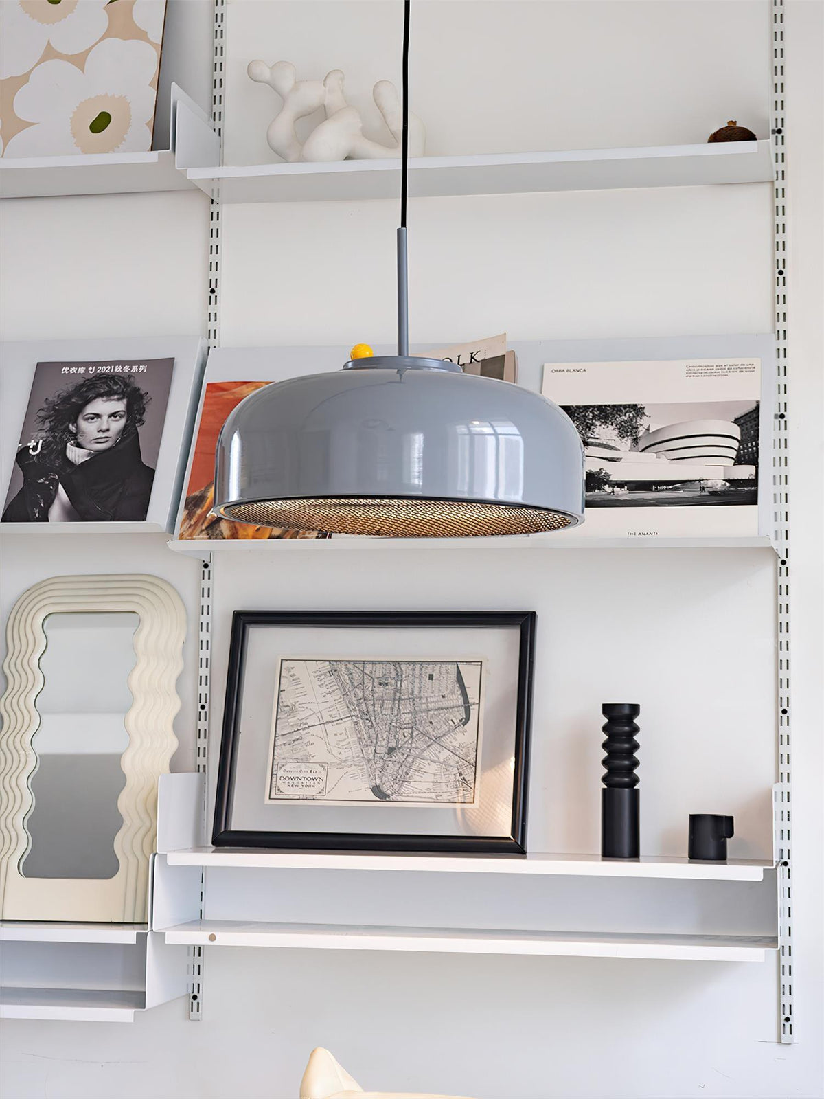 Suspension Bleuet en aluminium – vue 5