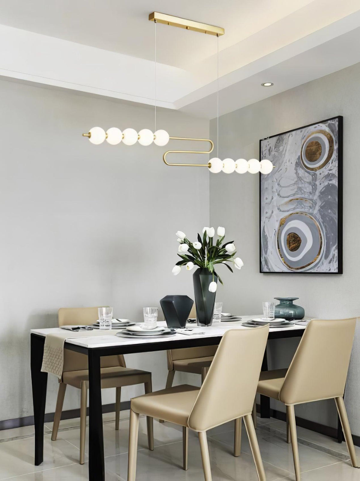 Suspension Fresque en laiton – vue 54