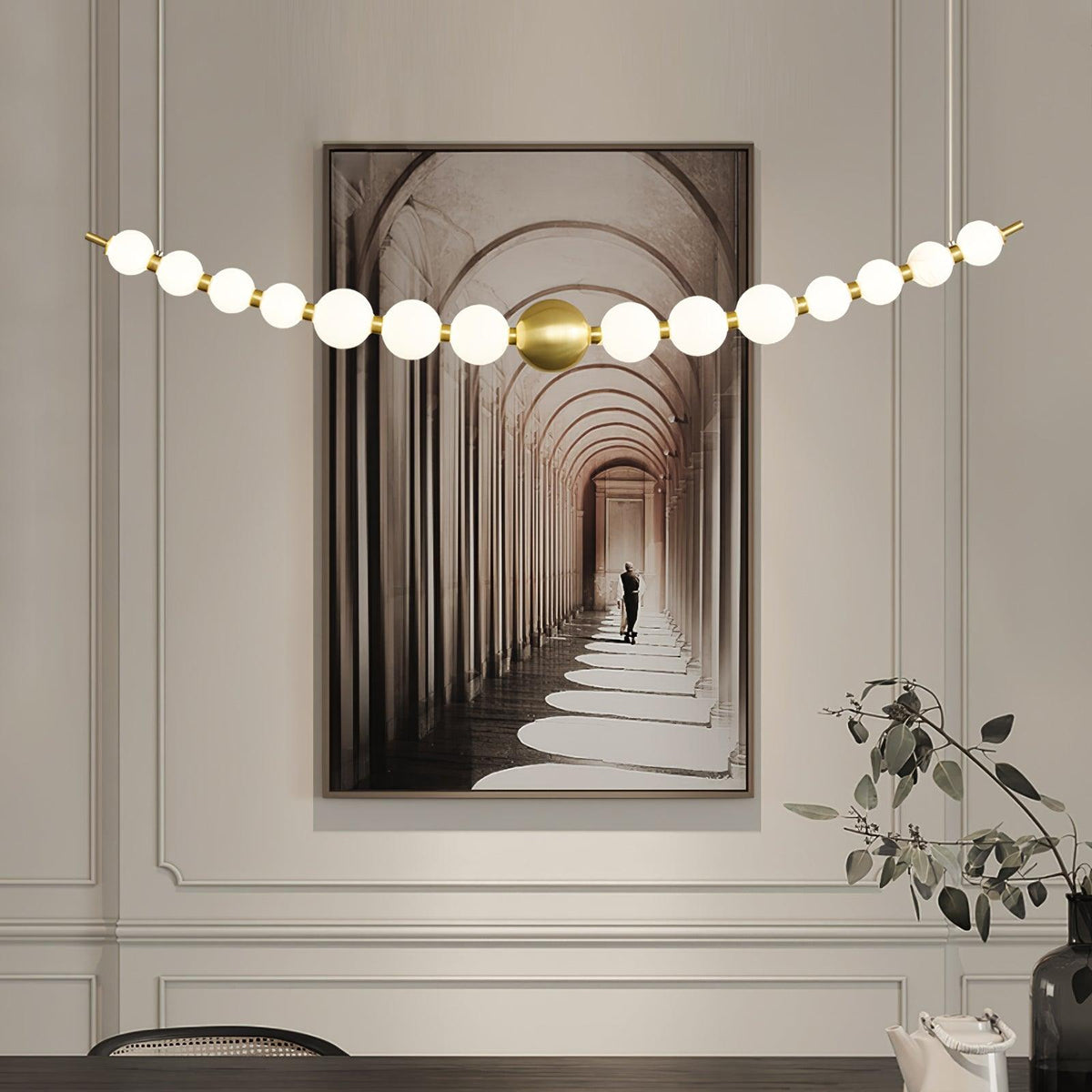Suspension Fresque en laiton – vue 40