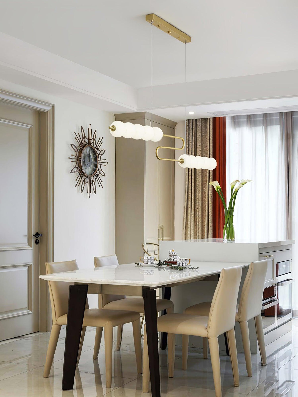 Suspension Fresque en laiton – vue 29