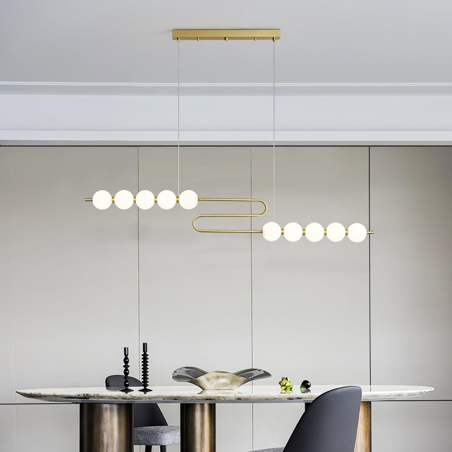 Suspension Fresque en laiton – vue 4
