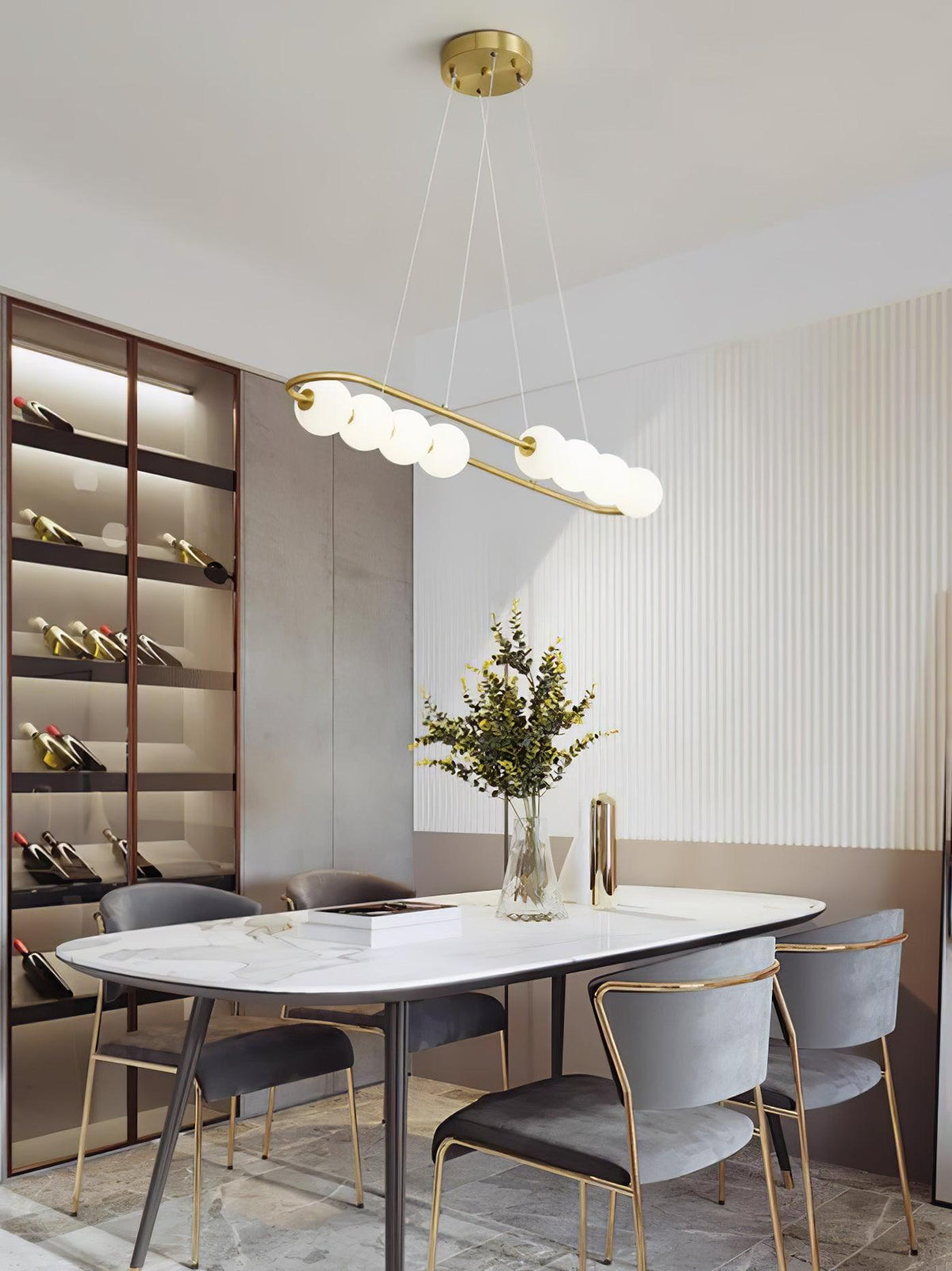 Suspension Fresque en laiton – vue 23